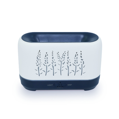 24V5W witte Electri-van het de Makerhuishouden van de Vlam Ultrasone Mist van de de Luchtluchtbevochtiger van Aromatherapy de Etherische olieverspreider