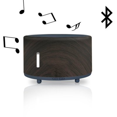 Luchtbevochtiger Ultrasone de Muziekspreker 7 LEIDENE van USB Bluetooth Kleurrijke Lichten die Aromatherapy-Etherische olieverspreiders veranderen