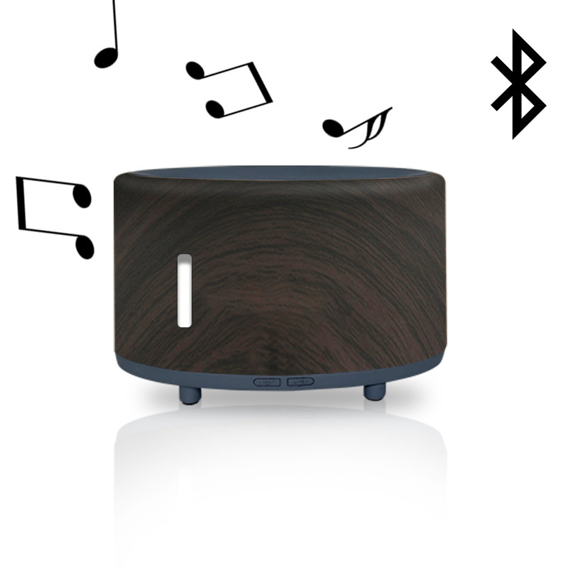 Luchtbevochtiger Ultrasone de Muziekspreker 7 LEIDENE van USB Bluetooth Kleurrijke Lichten die Aromatherapy-Etherische olieverspreiders veranderen